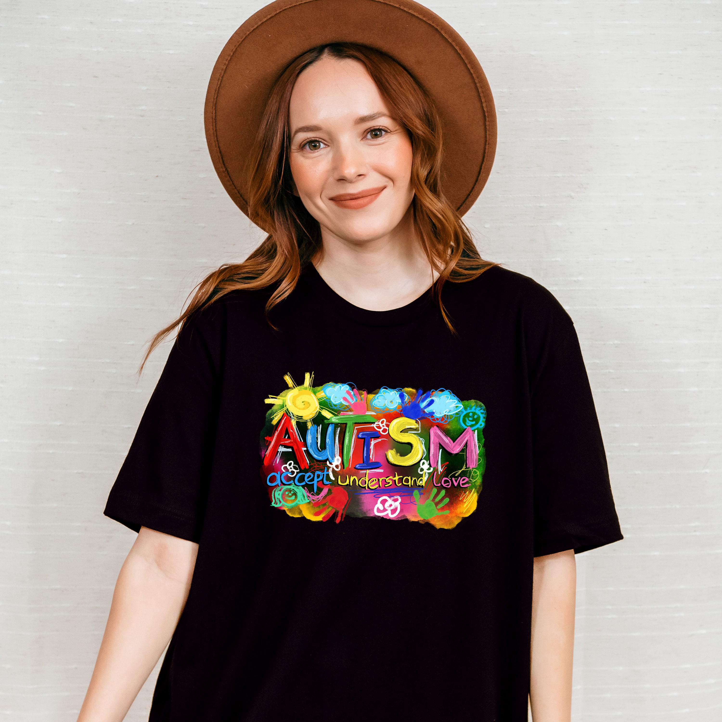Autism Accept Understand Love - Autism Awareness Unisex Crewneck T-Shirt Sweatshirt Hoodie