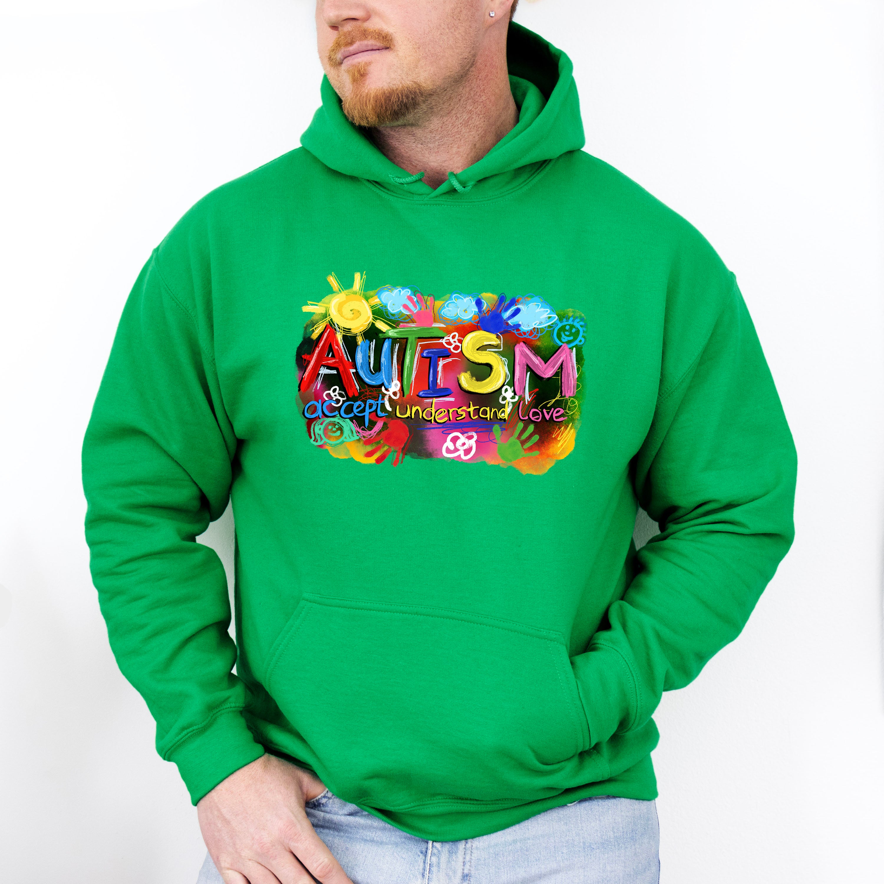 Autism Accept Understand Love - Autism Awareness Unisex Crewneck T-Shirt Sweatshirt Hoodie