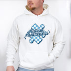 Autism Awareness Blue Design - Autism Awareness Unisex Crewneck T-Shirt Sweatshirt Hoodie