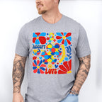 Accept Love Understand Flowers Colorful Design - Autism Awareness Unisex Crewneck T-Shirt Sweatshirt Hoodie