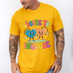 Choose To Include Hearts Design - Autism Awareness Unisex Crewneck T-Shirt Sweatshirt Hoodie