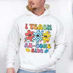I Teach Au-Some Kids - Autism Awareness Unisex Crewneck T-Shirt Sweatshirt Hoodie