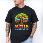 Autism Awareness Tree - Autism Awareness Unisex Crewneck T-Shirt Sweatshirt Hoodie