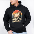 Rolling Fatties - Cat Unisex Crewneck T-Shirt Sweatshirt Hoodie
