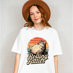 Rolling Fatties - Cat Unisex Crewneck T-Shirt Sweatshirt Hoodie