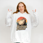 Rolling Fatties - Cat Unisex Crewneck T-Shirt Sweatshirt Hoodie
