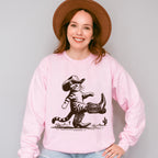 Cowboy Boots Cat - Cat Unisex Crewneck T-Shirt Sweatshirt Hoodie