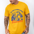 So This Is How U Make Biscuits - Cat Unisex Crewneck T-Shirt Sweatshirt Hoodie