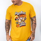 Basketball Vibes Smiley Heart Design - Basketball Unisex Crewneck T-Shirt Sweatshirt Hoodie