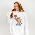 Cute Basketball Spinning The Ball - Basketball Unisex Crewneck T-Shirt Sweatshirt Hoodie