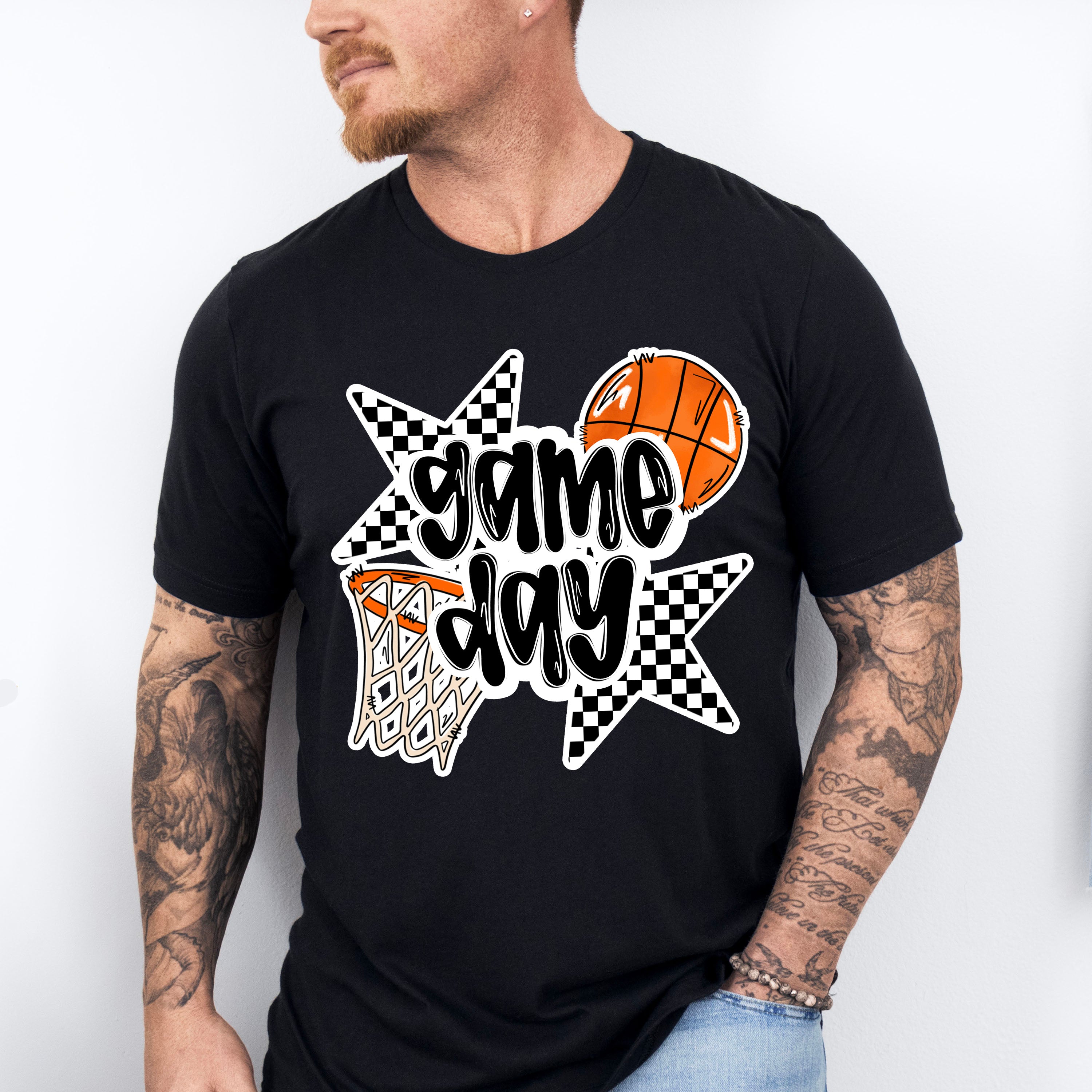 Game Day Stars - Basketball Unisex Crewneck T-Shirt Sweatshirt Hoodie