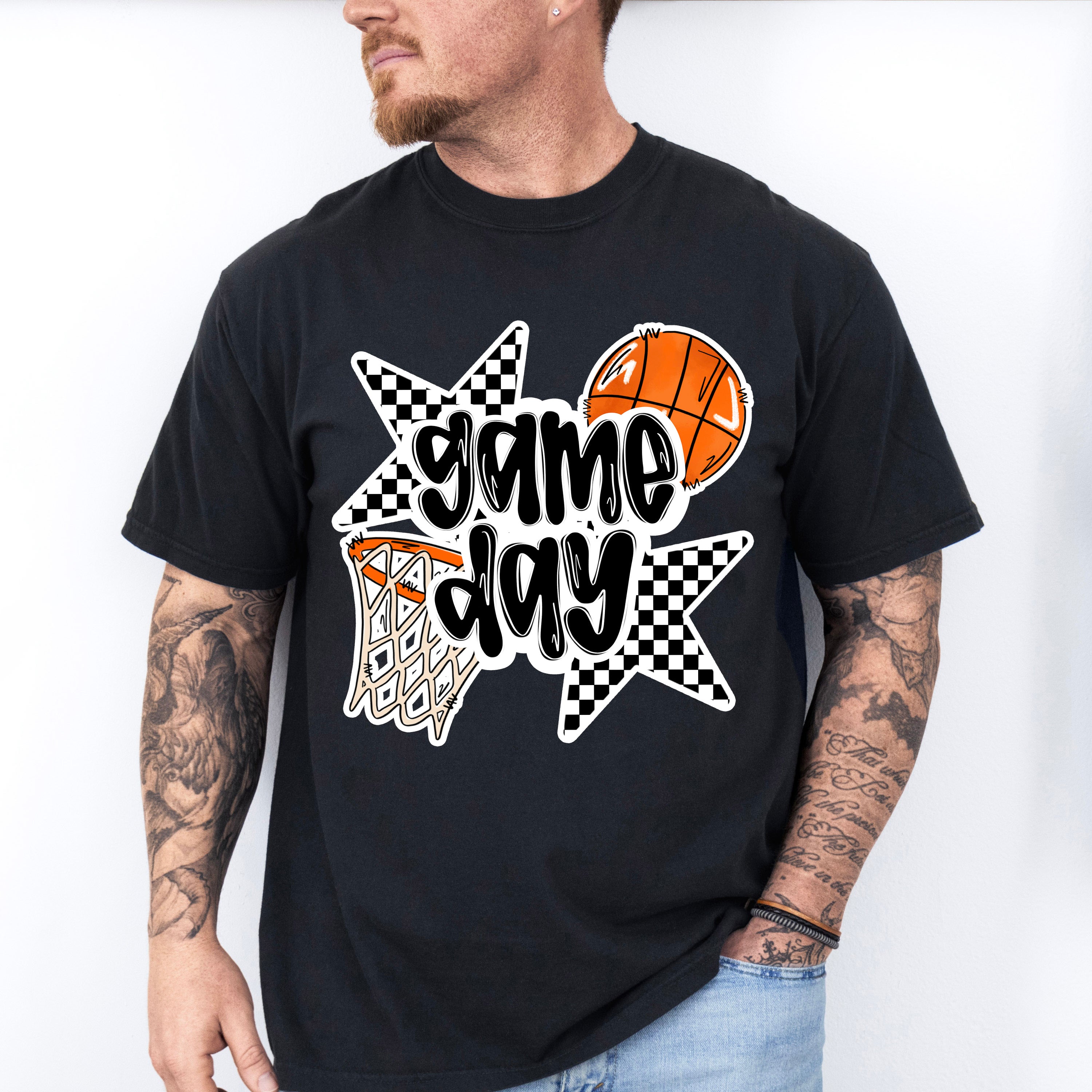 Game Day Stars - Basketball Unisex Crewneck T-Shirt Sweatshirt Hoodie