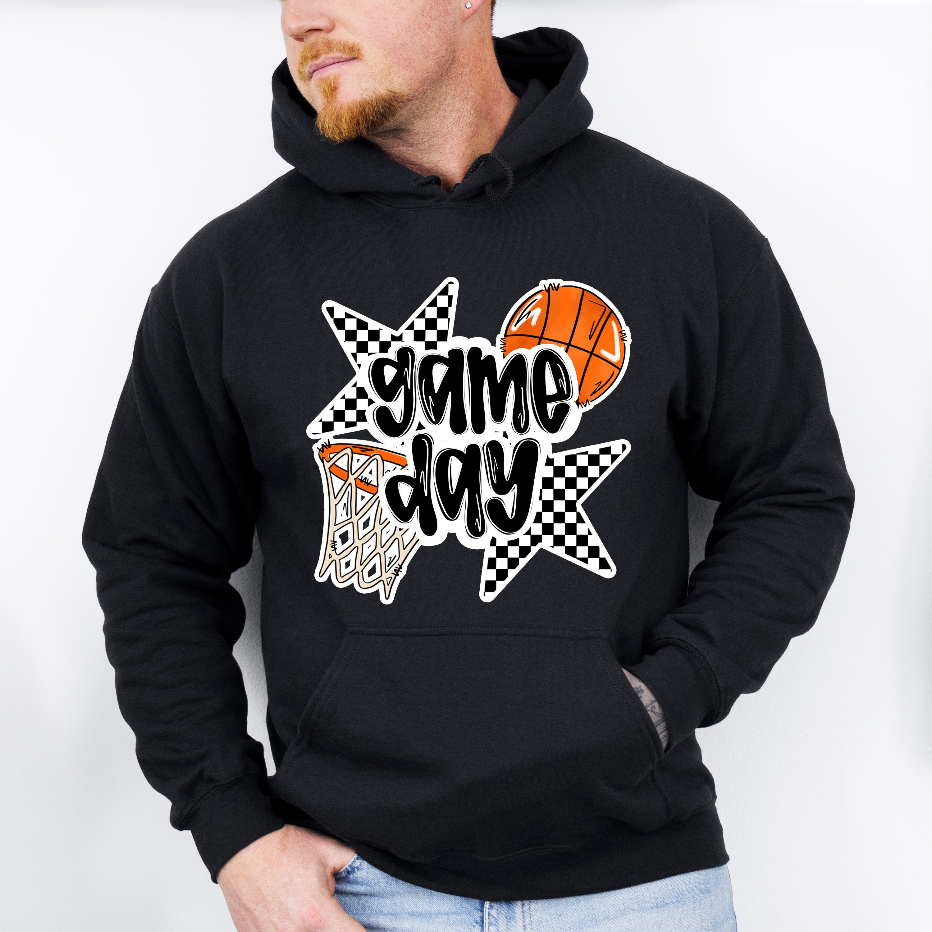 Game Day Stars - Basketball Unisex Crewneck T-Shirt Sweatshirt Hoodie