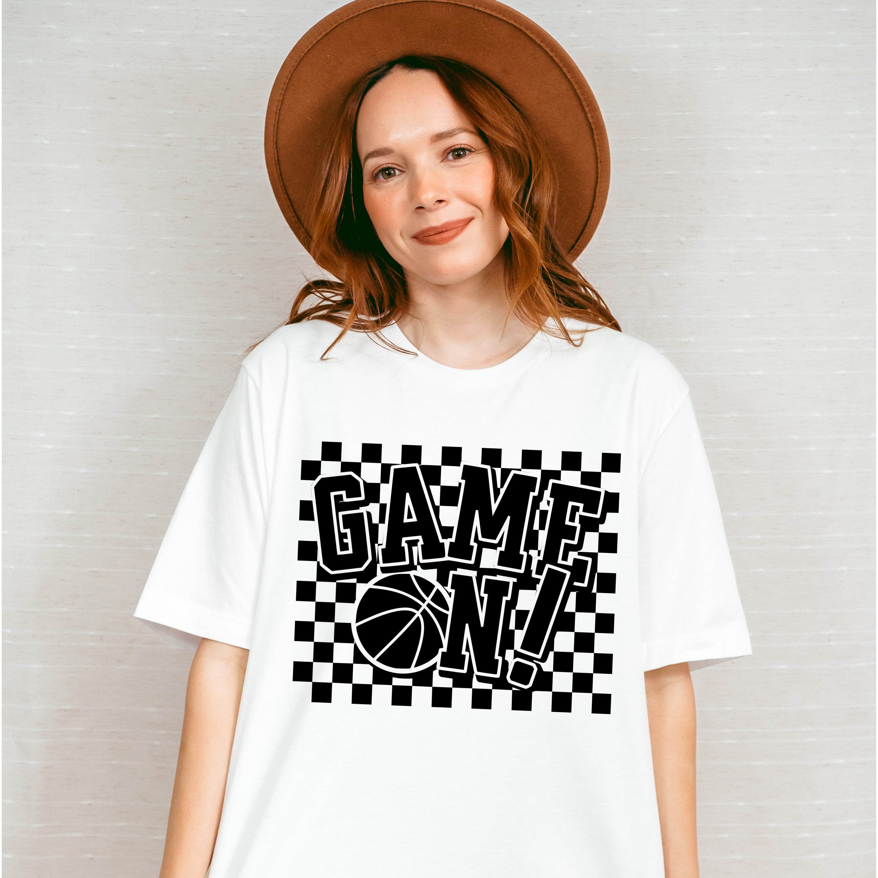 Game On Black And White Design - Basketball Unisex Crewneck T-Shirt Sweatshirt Hoodie