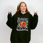 Basketball Mama B&W Checkered Design - Basketball Unisex Crewneck T-Shirt Sweatshirt Hoodie