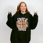 Enter Into His Courts With Praise - Basketball Unisex Crewneck T-Shirt Sweatshirt Hoodie