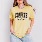 Coffee Makes Me Nicer - Coffee Unisex Crewneck T-Shirt Sweatshirt Hoodie
