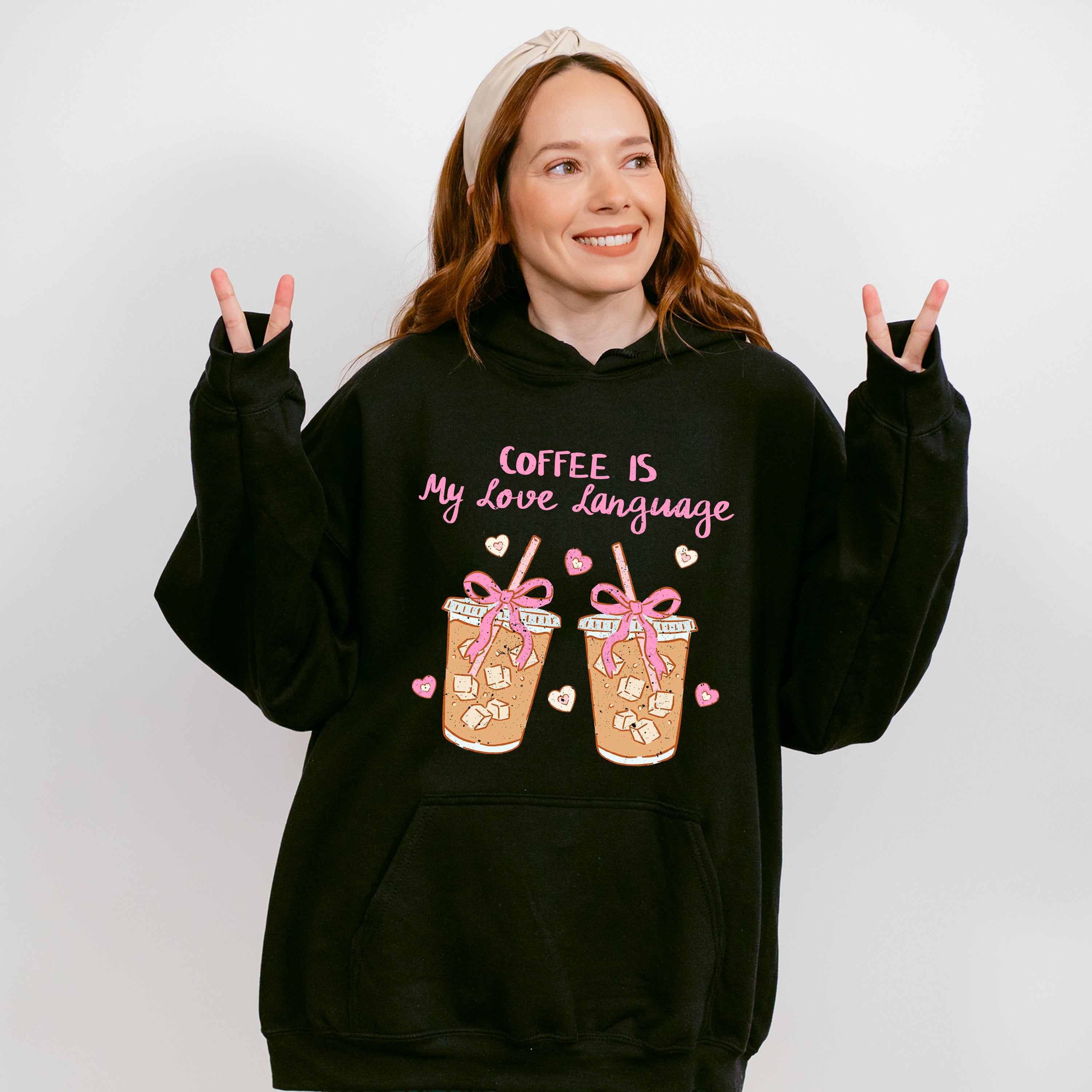 Coffee Is My Love Language - Coffee Unisex Crewneck T-Shirt Sweatshirt Hoodie