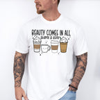 Beauty Comes In All Shapes & Sizes - Coffee Unisex Crewneck T-Shirt Sweatshirt Hoodie