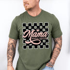 Mama Needs Coffee Checkered Design - Coffee Unisex Crewneck T-Shirt Sweatshirt Hoodie