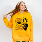 More Espresso Less Depresso Red And Green - Coffee Unisex Crewneck T-Shirt Sweatshirt Hoodie