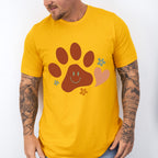 Paw Smiley Heart Flowers - Dogs Unisex Crewneck T-Shirt Sweatshirt Hoodie