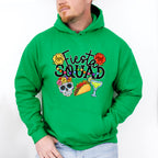 Fiesta Squad Skeleton Tacos Tequila - Cinco De Mayo Unisex Crewneck T-Shirt Sweatshirt Hoodie