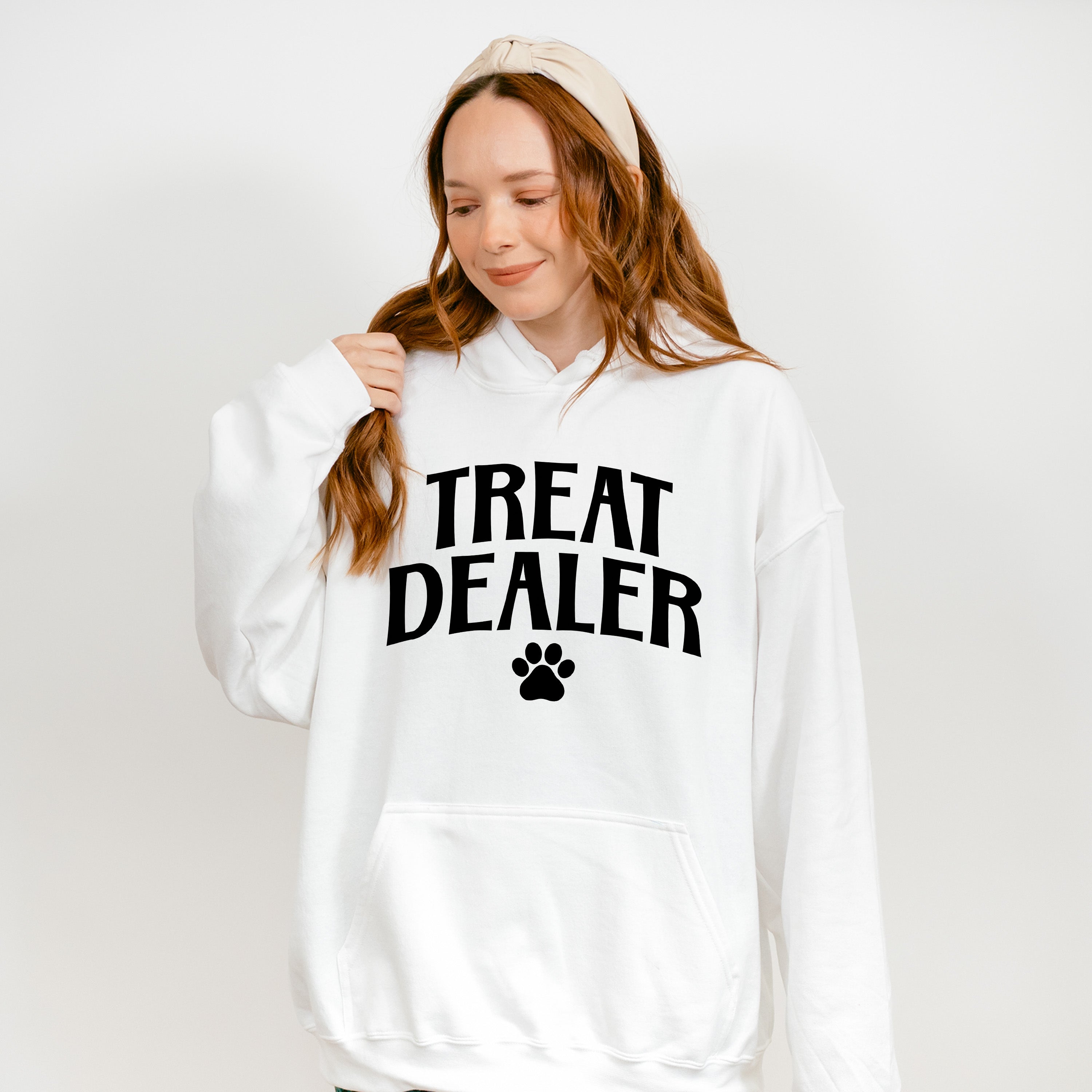 Treat Dealer Paw Design - Dogs Unisex Crewneck T-Shirt Sweatshirt Hoodie