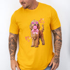 Lagotto Romagnolo Pink Hearts - Dogs Unisex Crewneck T-Shirt Sweatshirt Hoodie