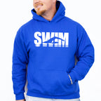 Swim B&W - Swimming Unisex Crewneck T-Shirt Sweatshirt Hoodie