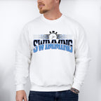 Swimming Stopwatch - Swimming Unisex Crewneck T-Shirt Sweatshirt Hoodie