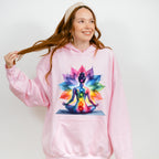 Colorful Yoga Design - Yoga Unisex Crewneck T-Shirt Sweatshirt Hoodie