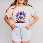 Colorful Yoga Design - Yoga Unisex Crewneck T-Shirt Sweatshirt Hoodie