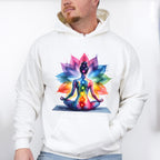 Colorful Yoga Design - Yoga Unisex Crewneck T-Shirt Sweatshirt Hoodie