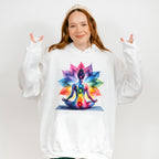 Colorful Yoga Design - Yoga Unisex Crewneck T-Shirt Sweatshirt Hoodie