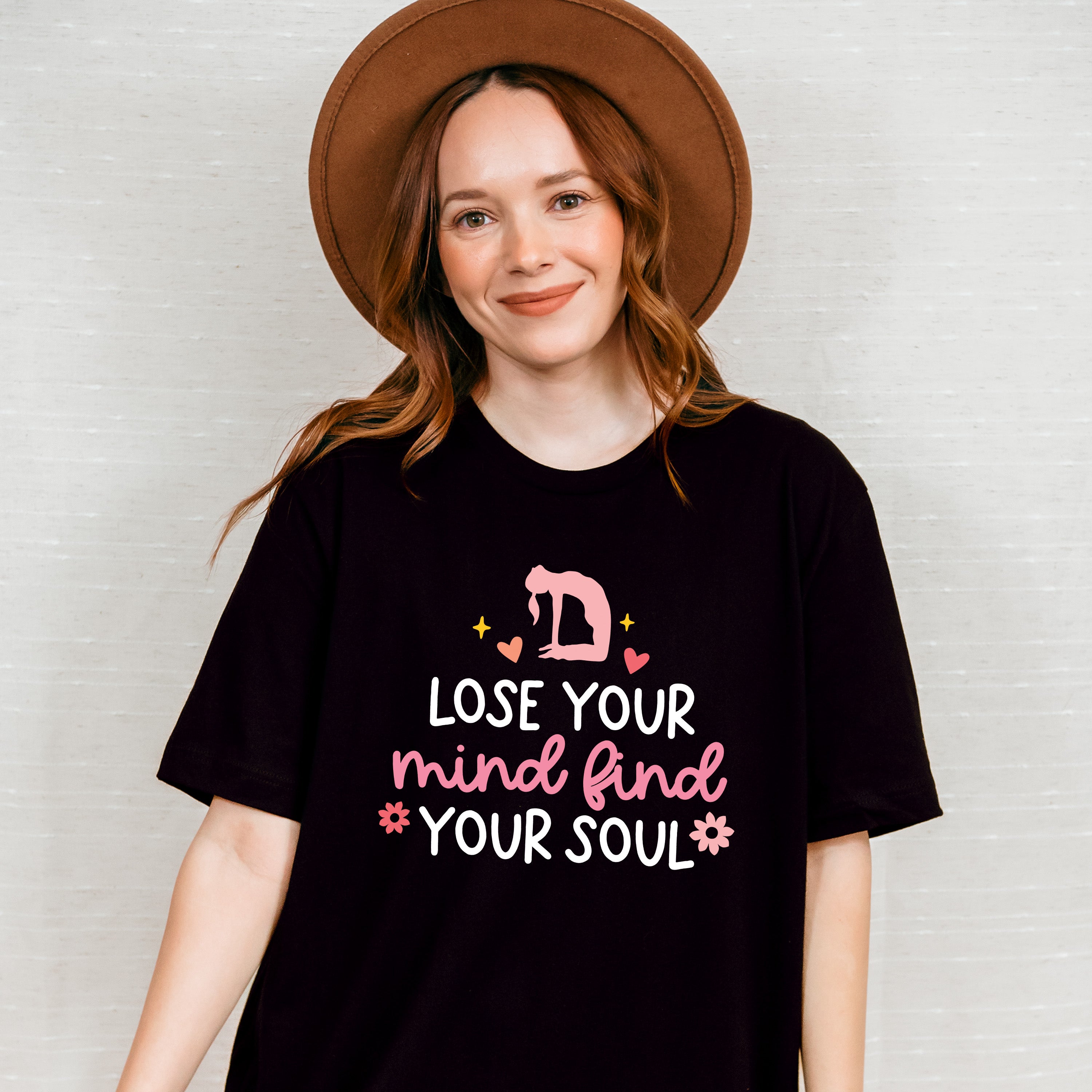 Lose Your Mind Find Your Soul - Yoga Unisex Crewneck T-Shirt Sweatshirt Hoodie