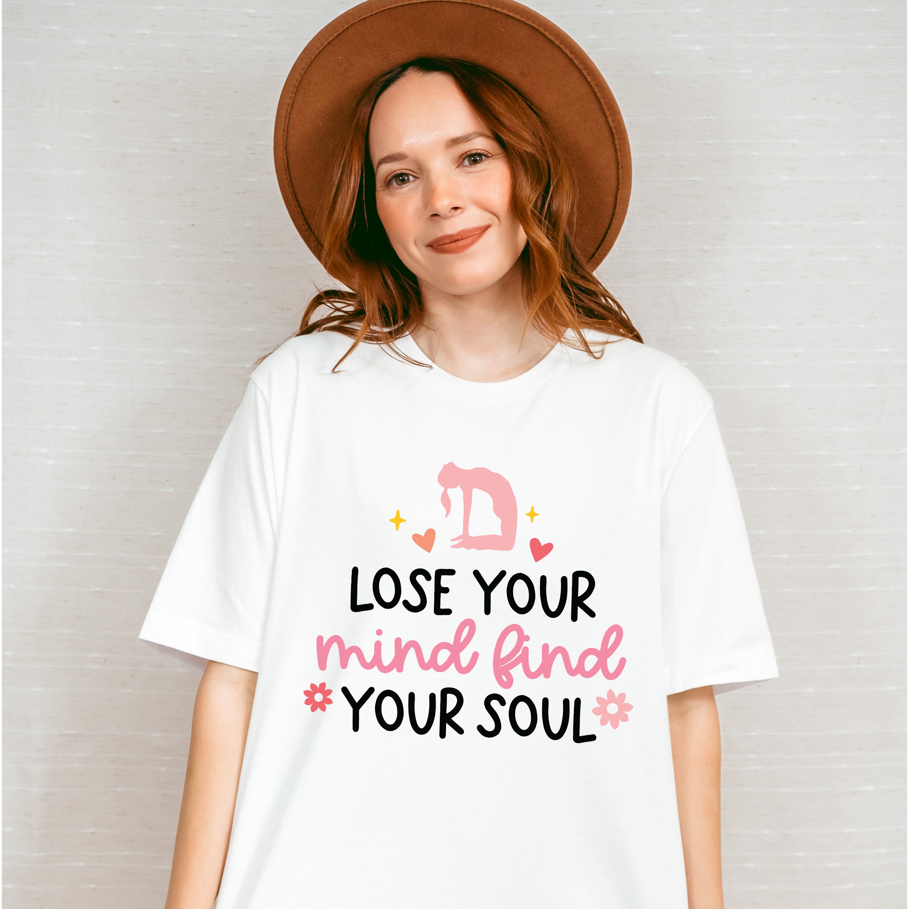 Lose Your Mind Find Your Soul - Yoga Unisex Crewneck T-Shirt Sweatshirt Hoodie