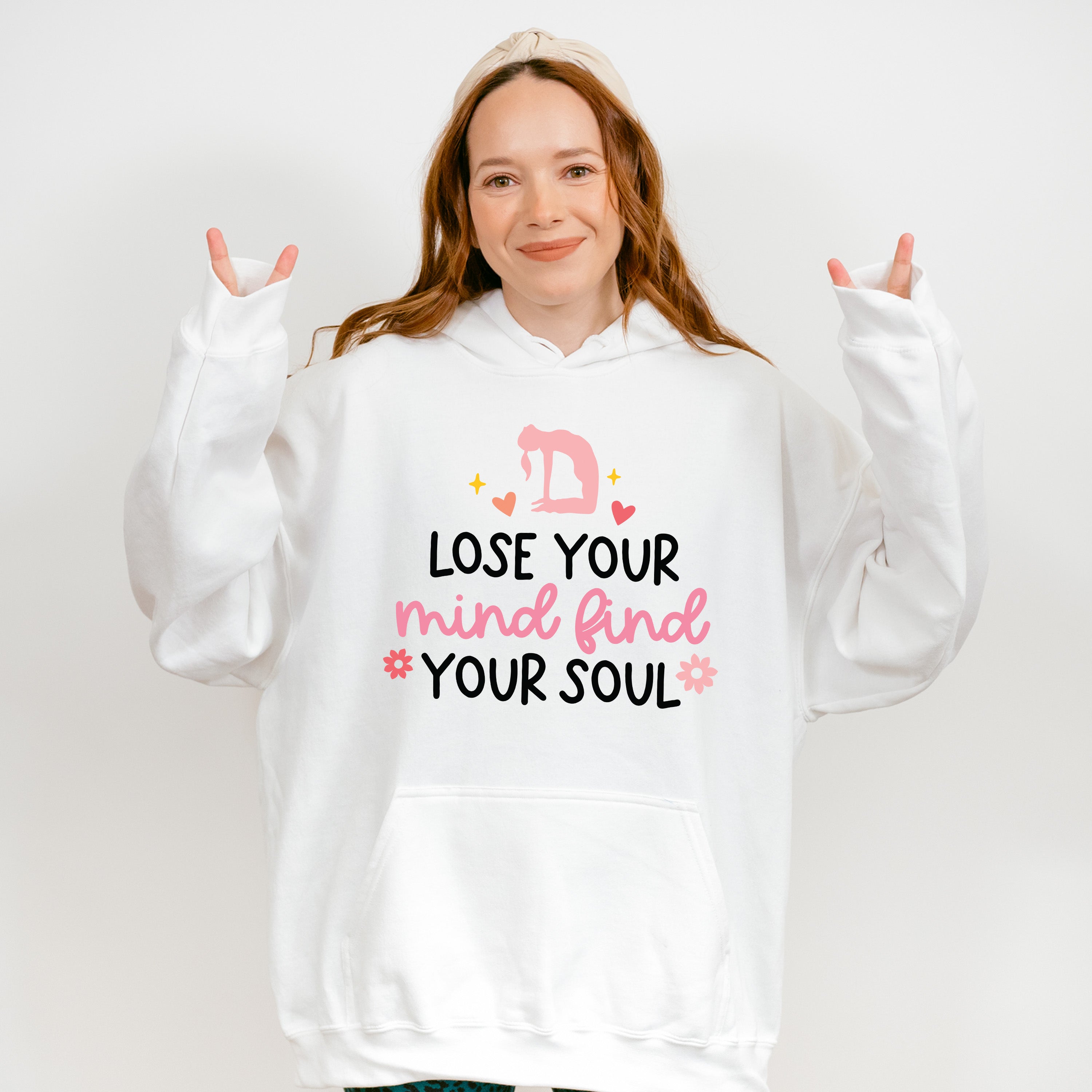 Lose Your Mind Find Your Soul - Yoga Unisex Crewneck T-Shirt Sweatshirt Hoodie