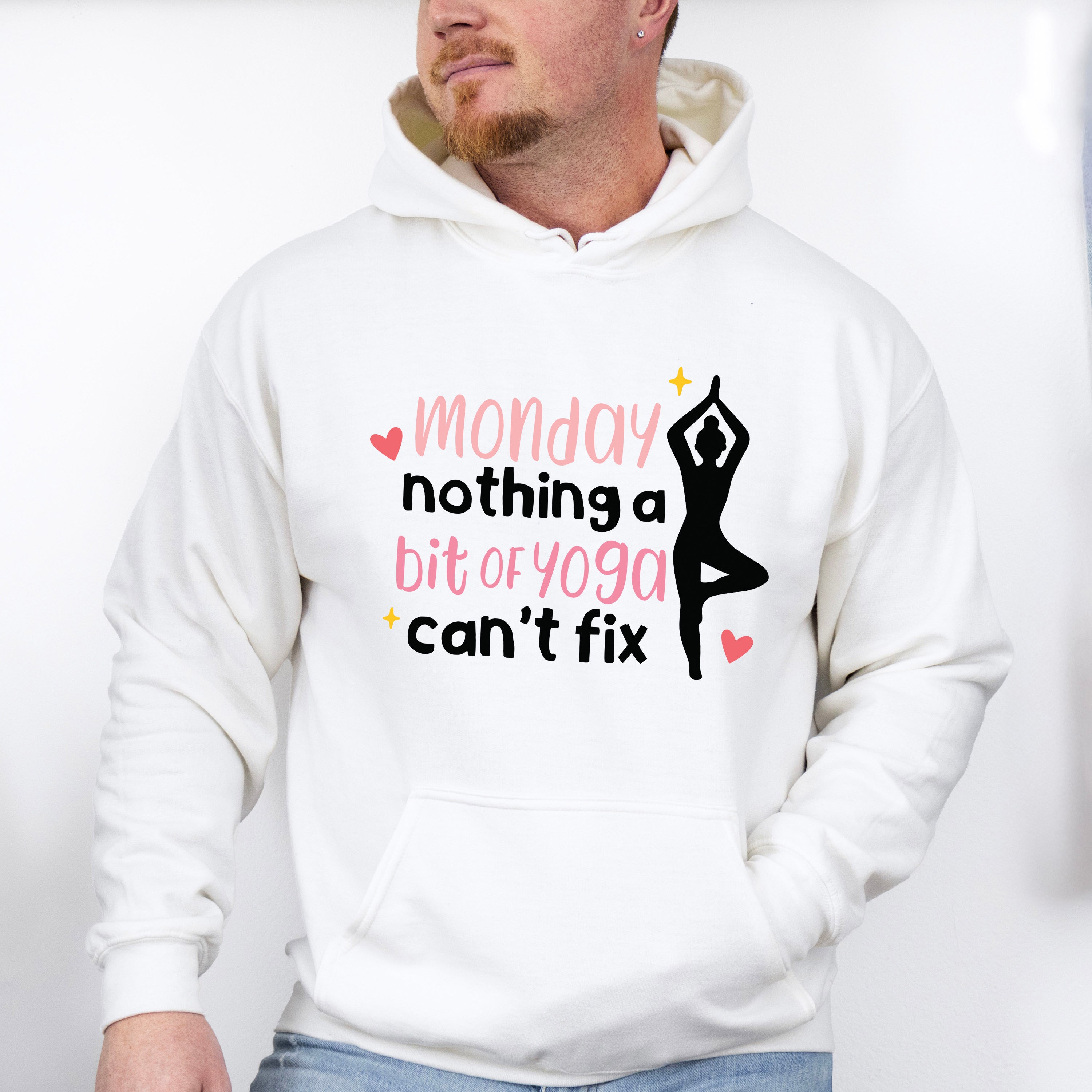Monday Nothing A Bit Of Yoga Can't Fix - Yoga Unisex Crewneck T-Shirt Sweatshirt Hoodie