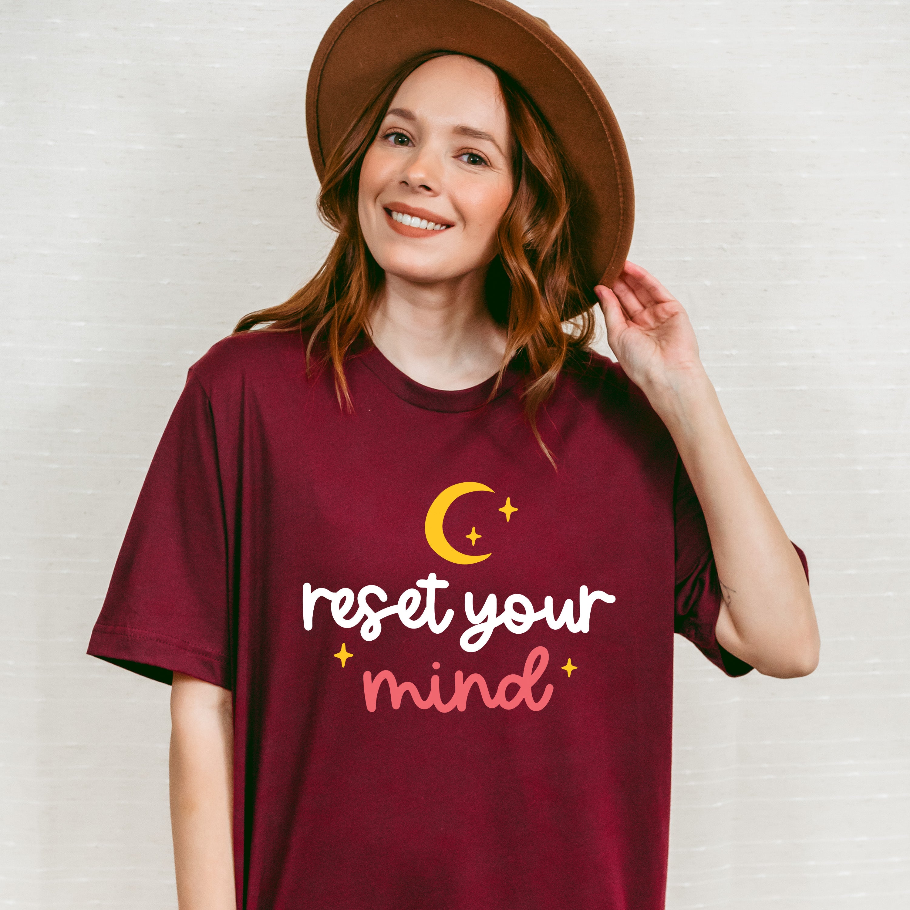 Reset Your Mind - Yoga Unisex Crewneck T-Shirt Sweatshirt Hoodie