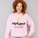 Reset Your Mind - Yoga Unisex Crewneck T-Shirt Sweatshirt Hoodie