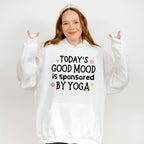 Today's Good Mood Is Sponsored By Yoga - Yoga Unisex Crewneck T-Shirt Sweatshirt Hoodie