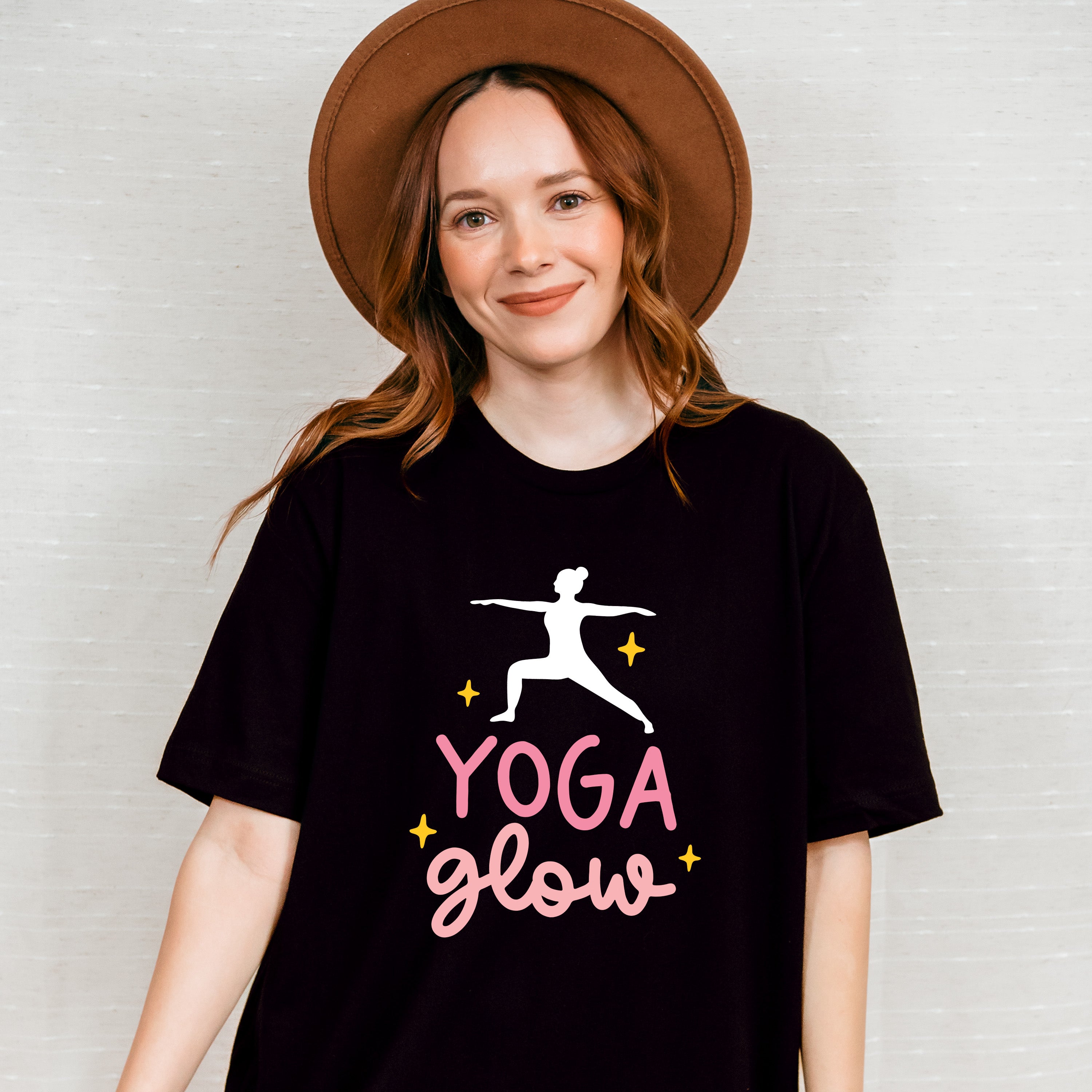 Yoga Glow - Yoga Unisex Crewneck T-Shirt Sweatshirt Hoodie