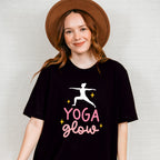 Yoga Glow - Yoga Unisex Crewneck T-Shirt Sweatshirt Hoodie