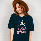 Yoga Glow - Yoga Unisex Crewneck T-Shirt Sweatshirt Hoodie