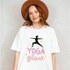 Yoga Glow - Yoga Unisex Crewneck T-Shirt Sweatshirt Hoodie