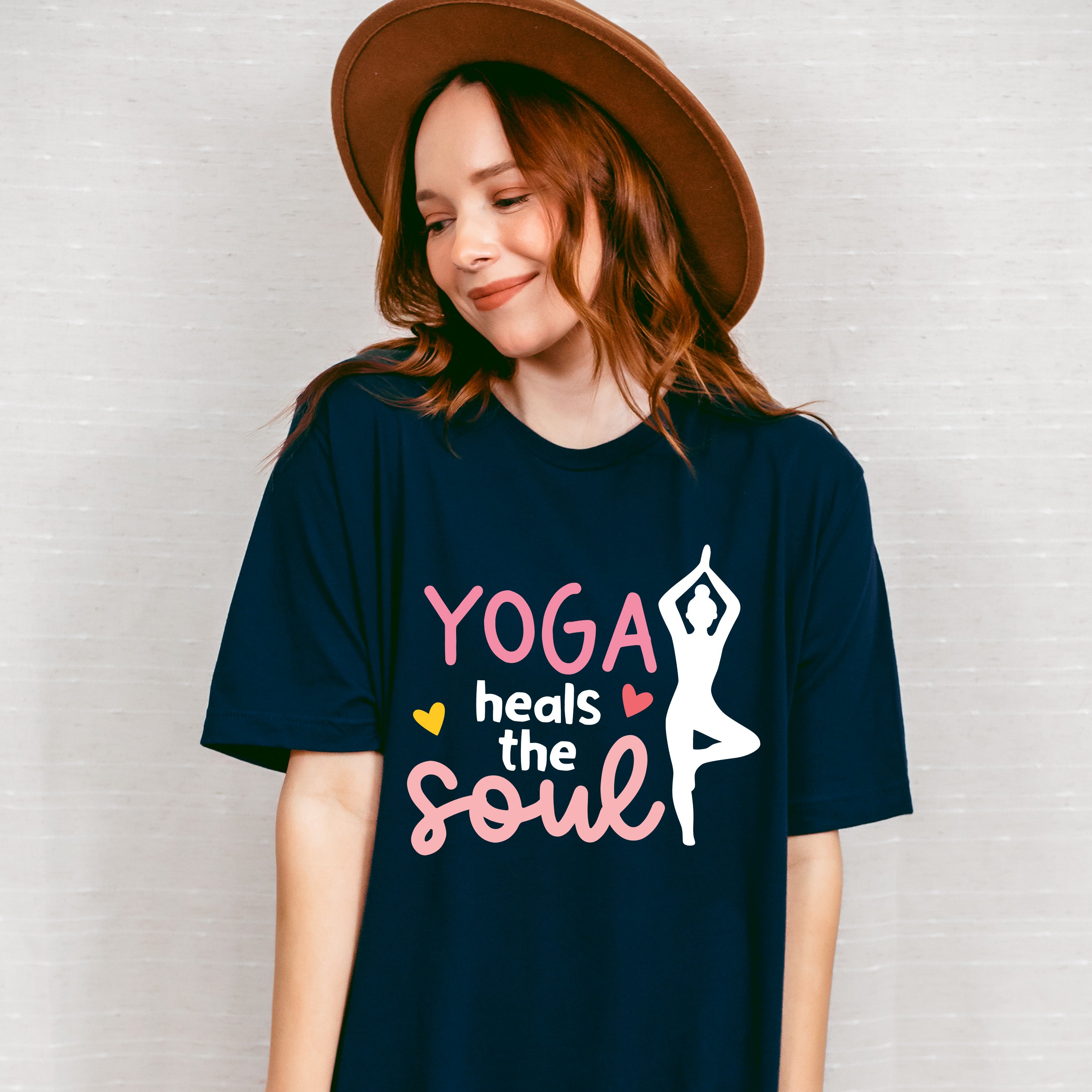 Yoga Heals The Souls - Yoga Unisex Crewneck T-Shirt Sweatshirt Hoodie