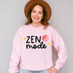 Zen Mode - Yoga Unisex Crewneck T-Shirt Sweatshirt Hoodie