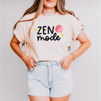 Zen Mode - Yoga Unisex Crewneck T-Shirt Sweatshirt Hoodie
