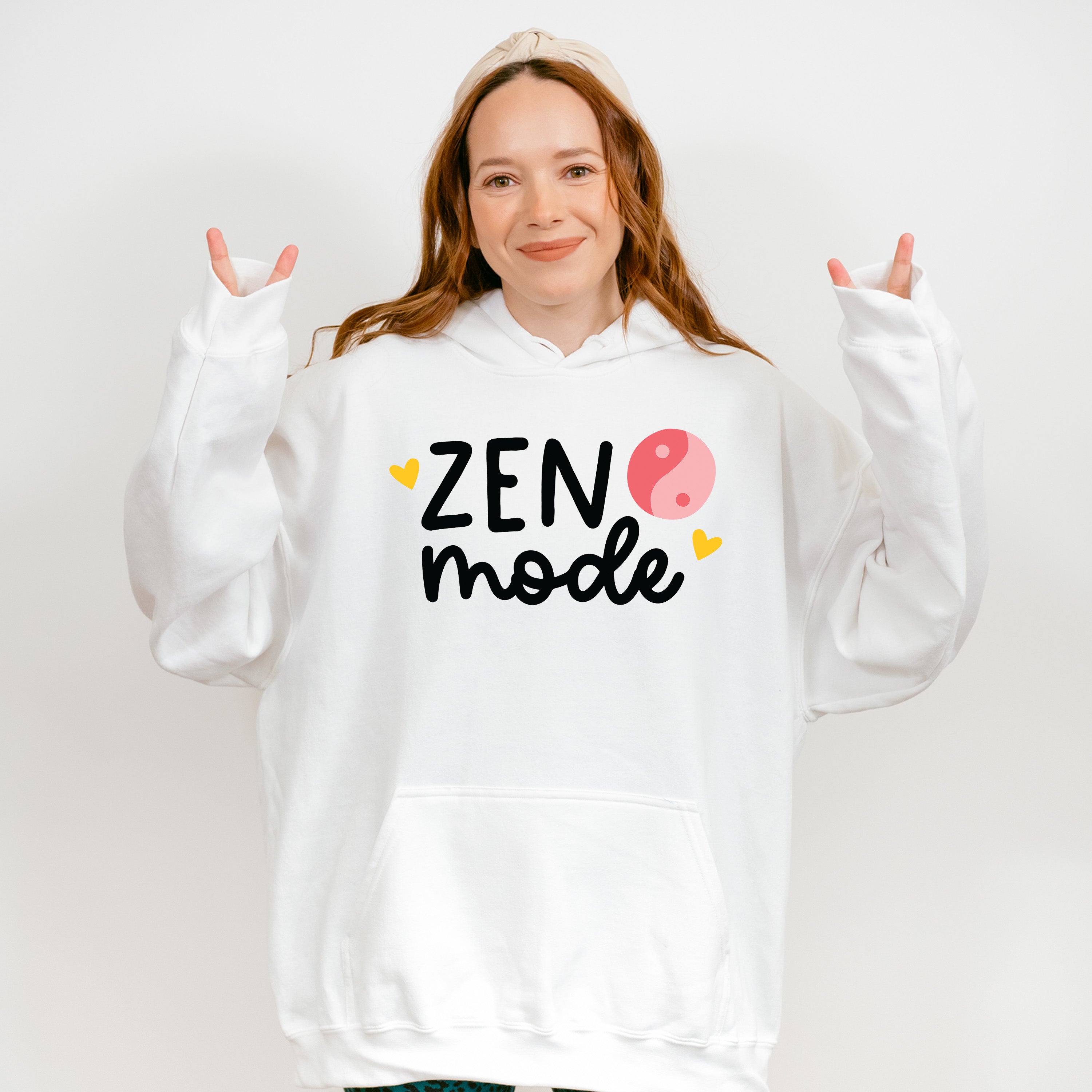 Zen Mode - Yoga Unisex Crewneck T-Shirt Sweatshirt Hoodie